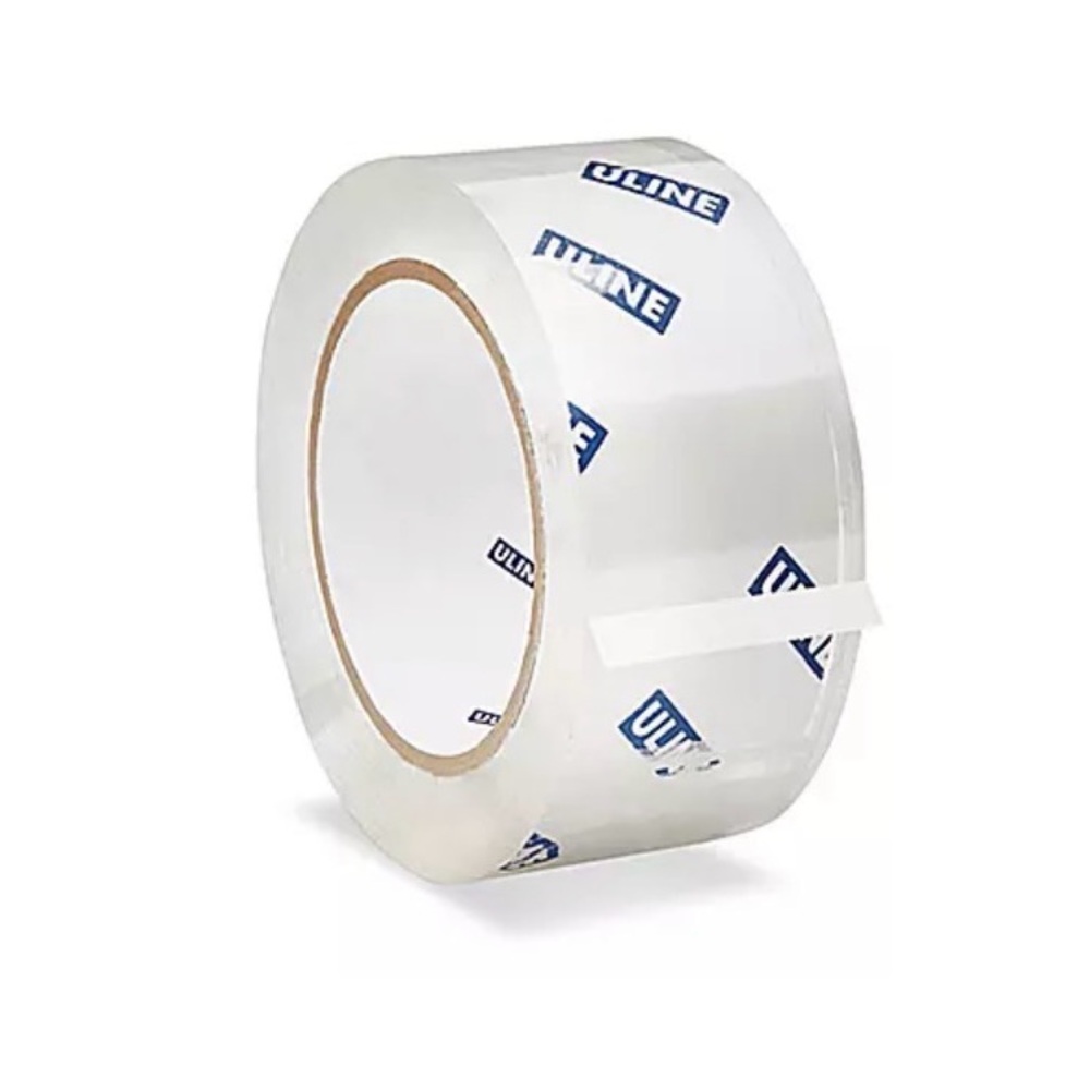 3 Rolls | 2” x 110 yds Clear Packing Tape | 2 Mil Thickness